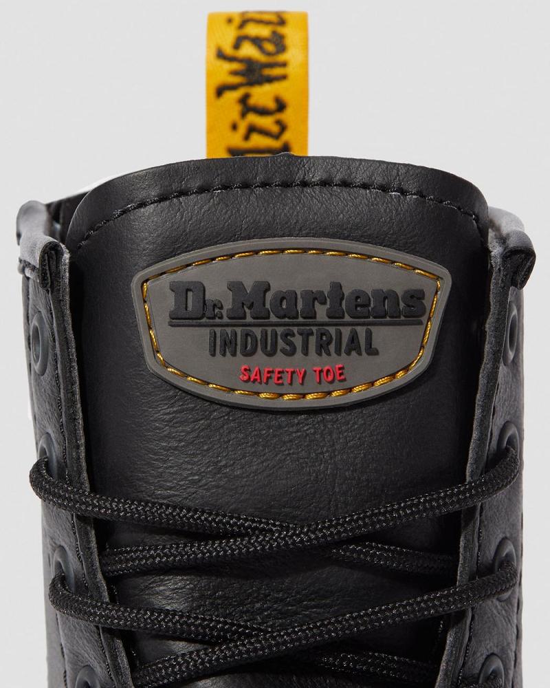 Maple Zip Newark Steel Toe Munkabakancs Női Fekete | HU 398TCE